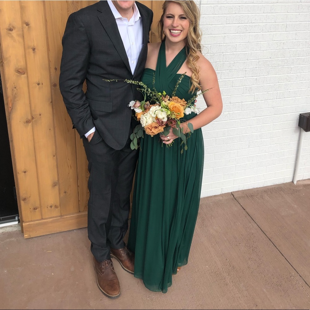 David’s Bridal bridesmaid dress